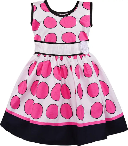 Girls Midi/Knee Length Casual Dress ctn353rani