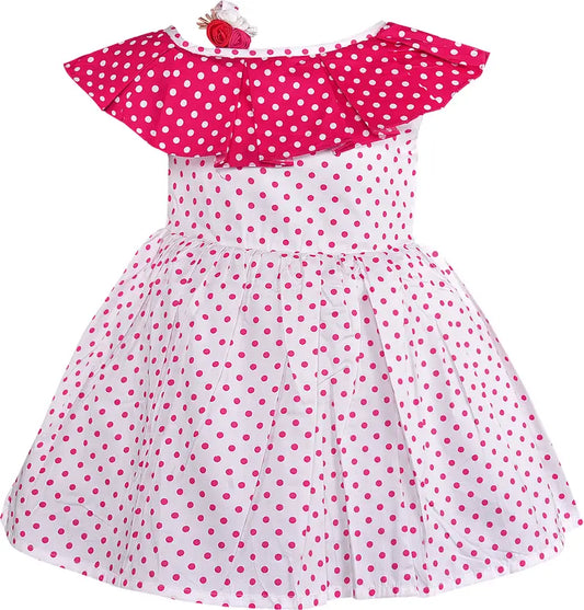 Girls Midi/Knee Length Casual DressÂ Â ctn610pnk