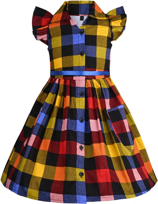 Baby Girls Midi/Knee Length Casual Dress ctn643mlt
