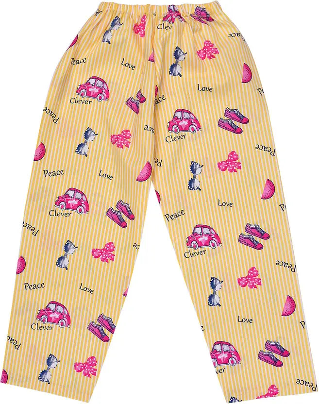 Girls Printed Cotton Blend Kids Nightwear ND44ynw