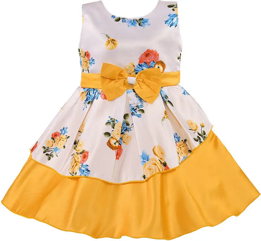 Girls Midi/Knee Length Casual Dress stn745y