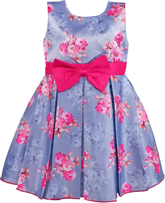 Baby Girls Midi/Knee Length Casual Dress stn806pnk