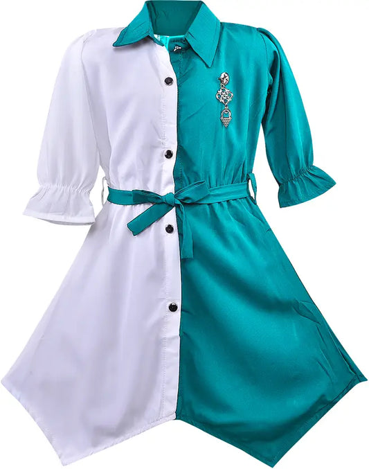 Girls Midi/Knee Length Casual Dress csl562sg