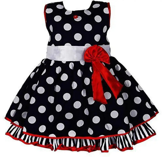 Baby Girls Midi/Knee Length Casual Dress ctn125rd