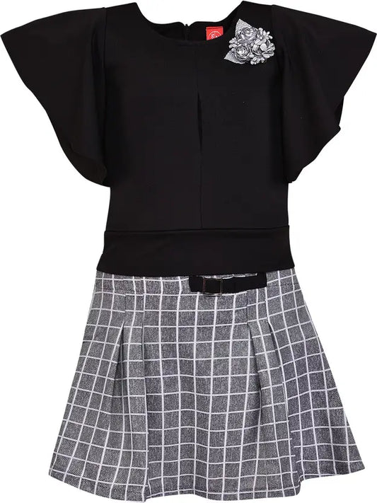 Baby Girls Casual Top Skirt stn751chks