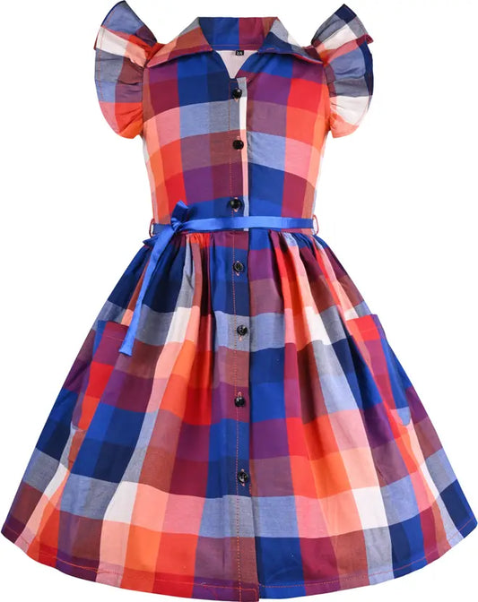 Girls Maxi/Full Length Casual Dress  ctn645mlt