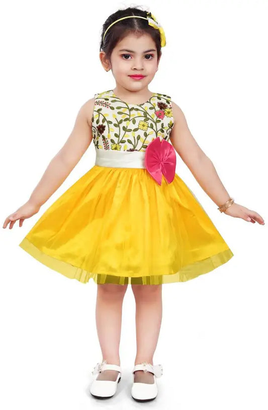 Girls Midi/Knee Length Party Dress fe2915ynw