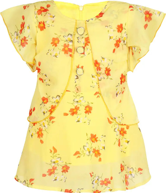 Baby Girls Midi/Knee Length Casual Dress fe3185sg