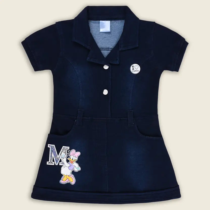 Girls Midi/Knee Length Casual Dress fe3446nb