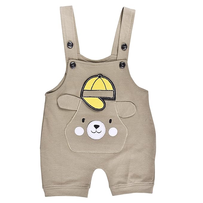 Boys  Summer Printed Dungaree Set