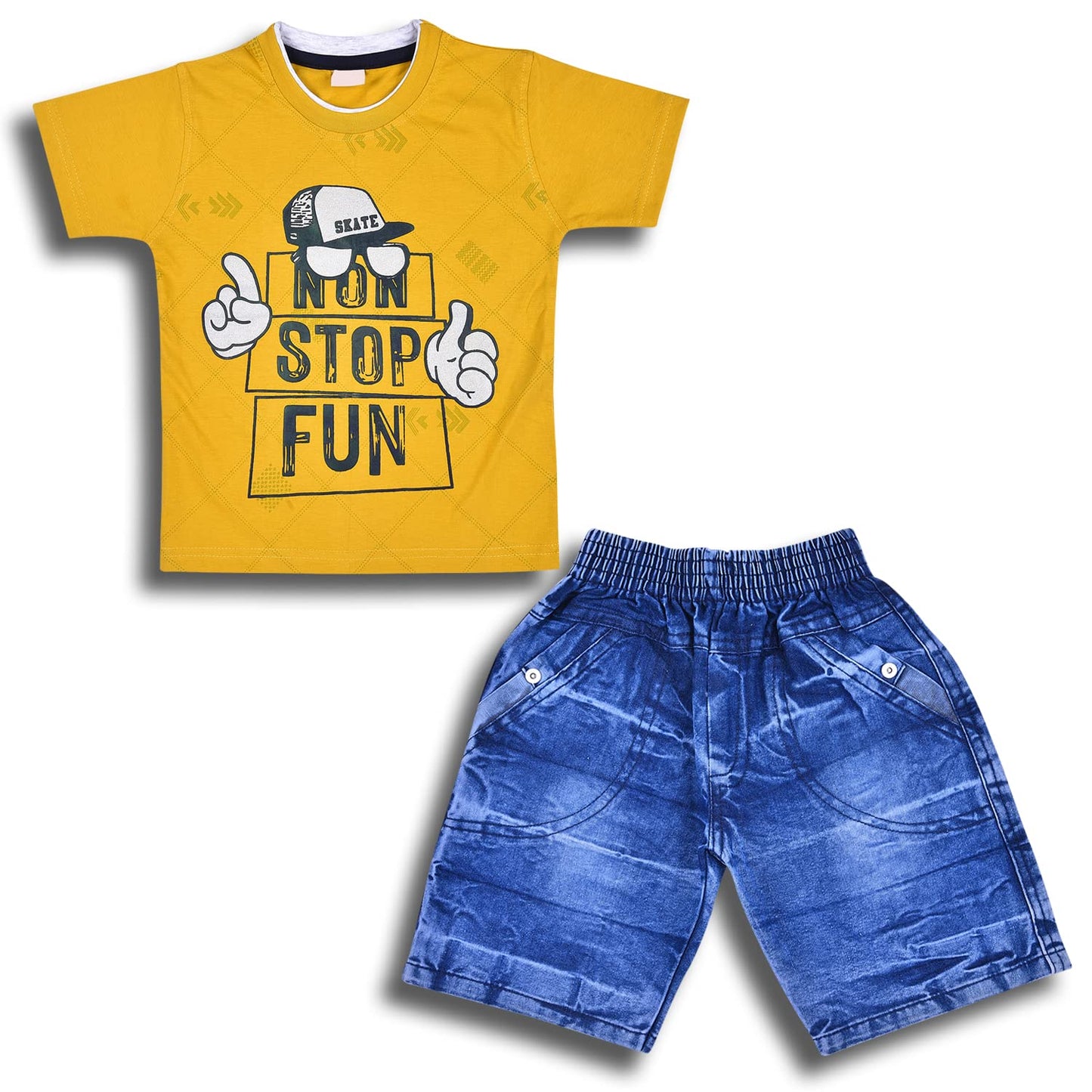Baby Boys T-shirt and Shorts Clothing Set For Boys