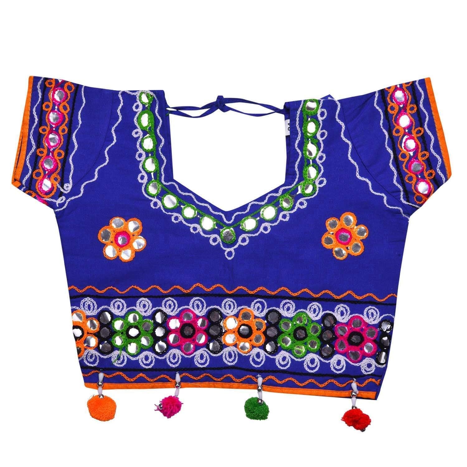 Girl's Cotton Ghaghra Choli, Leghnga Choli, Chania Choli 144b -   Dresses
