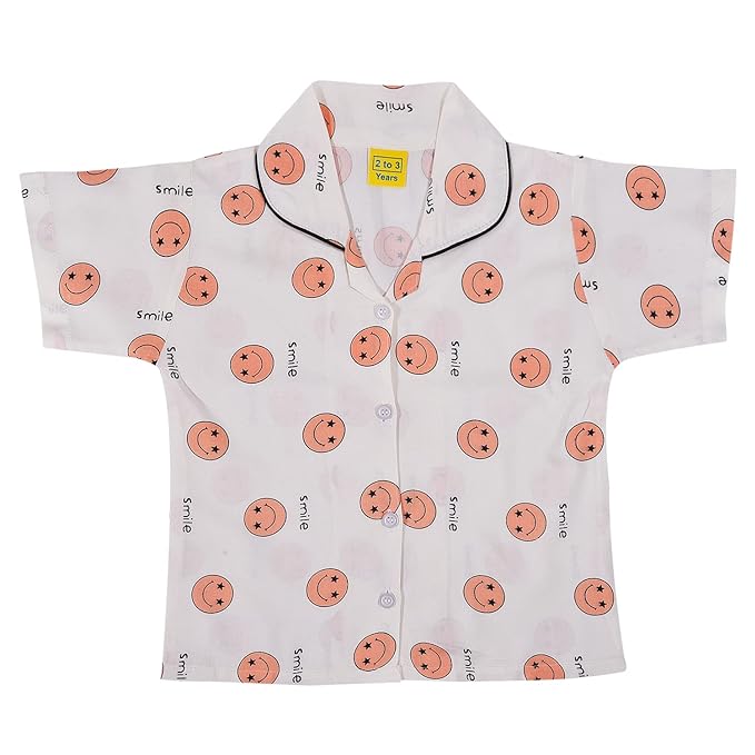 Cotton Sleepwear for Boys & Girls-(ND21ylw)