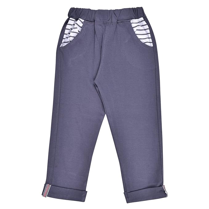 Cotton Clothing Set for Baby Boys hfs611gry