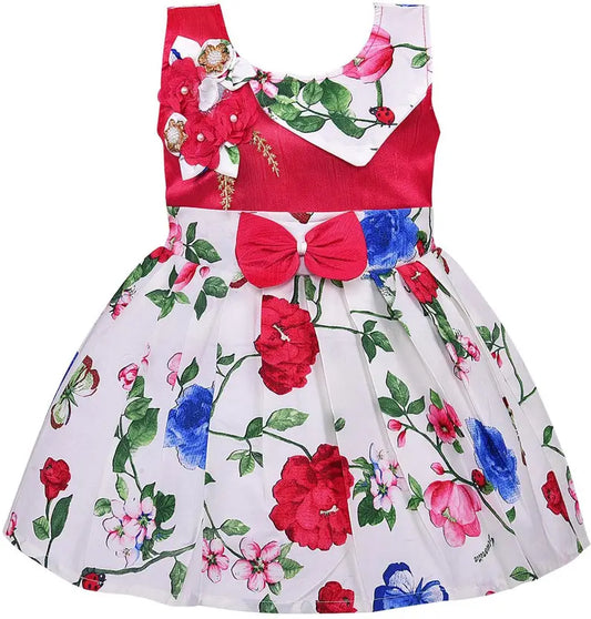 Baby Girls Above Knee Casual Dress ctn430pnk