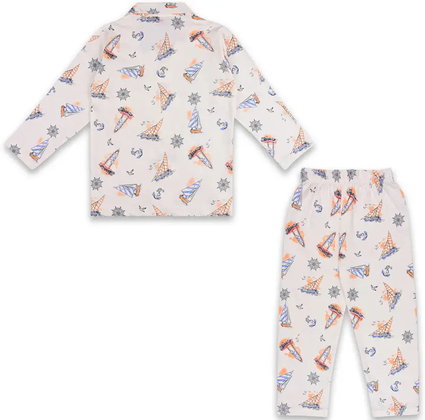 Unisex Cotton Printed Nightsuits