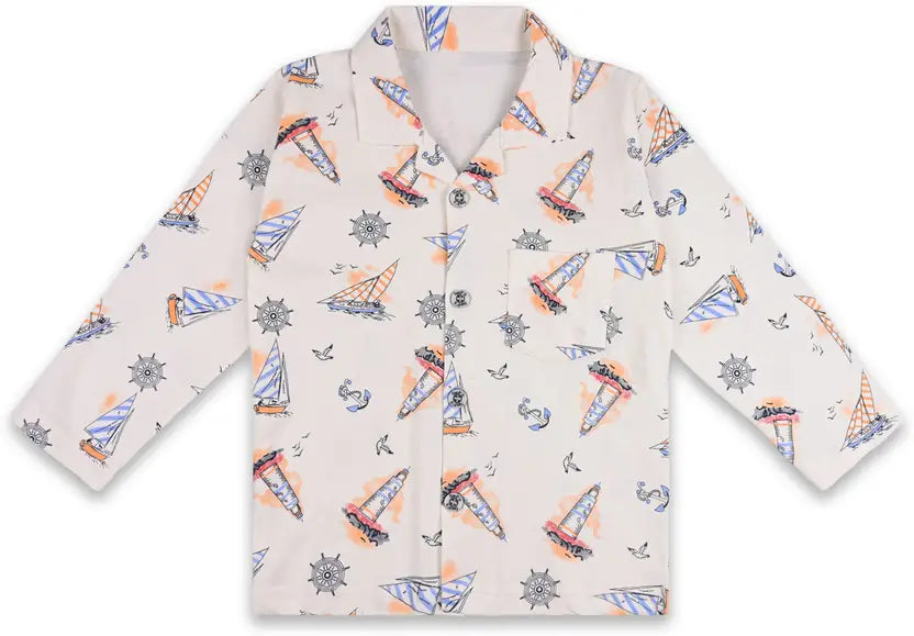 Unisex Cotton Printed Nightsuits