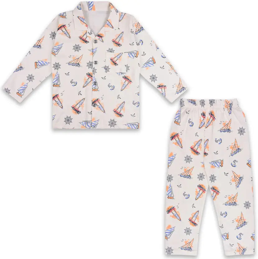 Unisex Cotton Printed Nightsuits