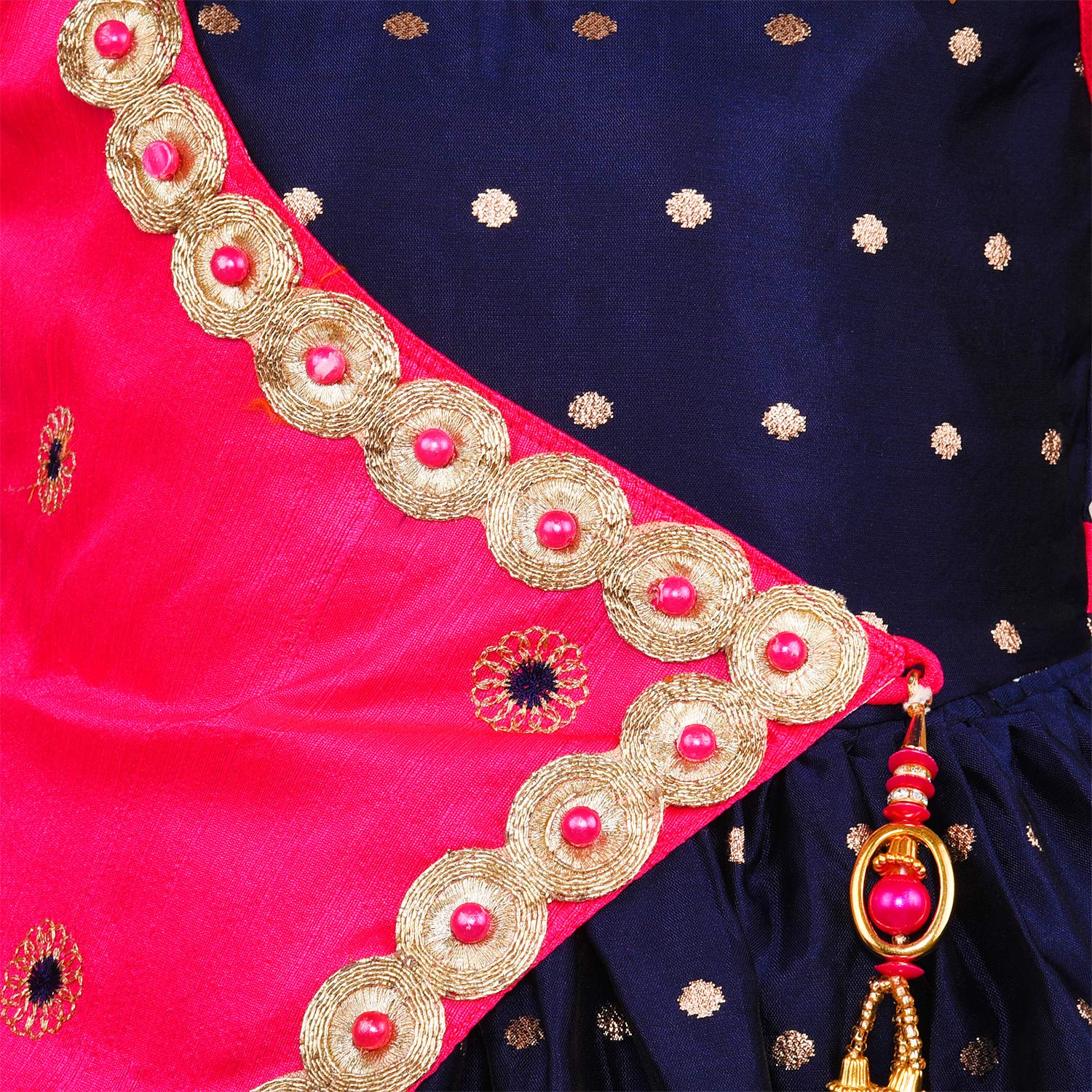 Baby Girls Party Wear Dress Birthday Frocks For Girls fe2446rani -  Party Wear - frocks Party Wear - baby dress