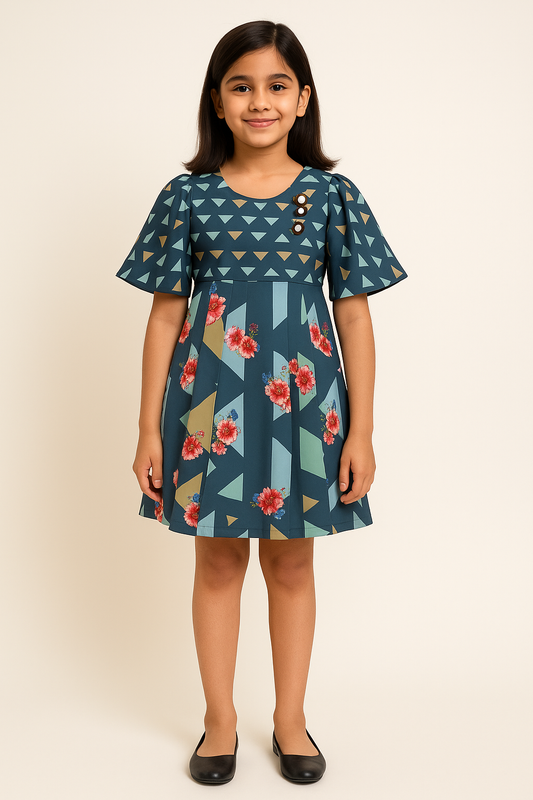 kids Partywear  Dress Frock
