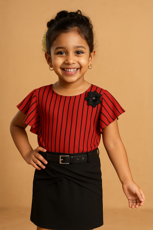 Baby Girls Partywear Frocks Dress For Girls (fe2916rd)