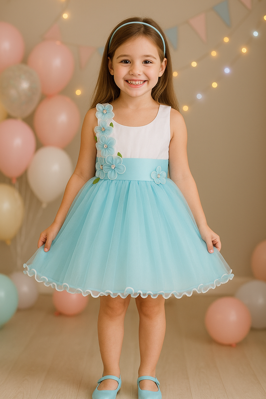 Baby girl Knee Length Frock Dress