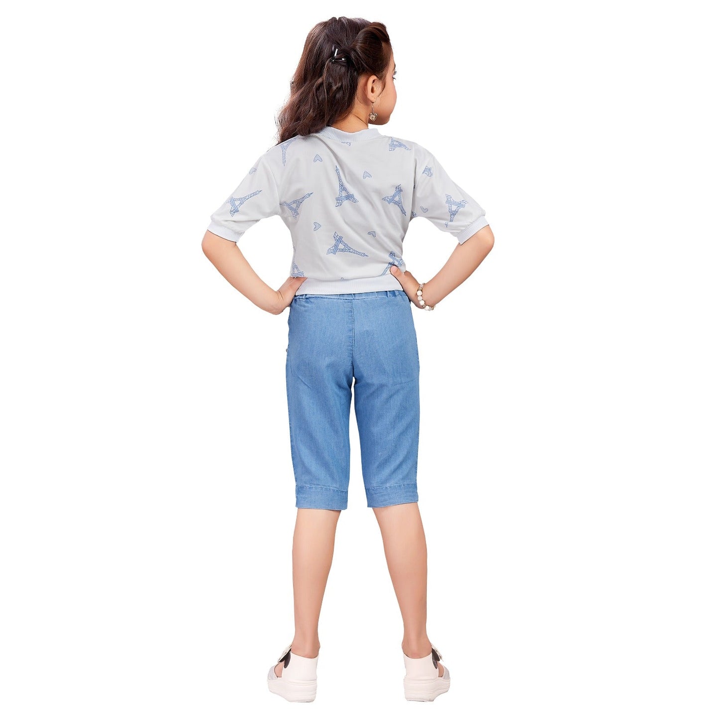 Girls Cotton Denim Jeans