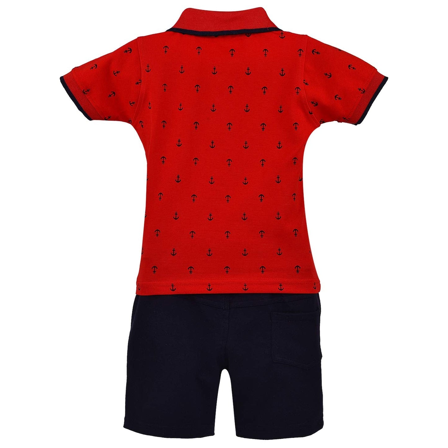 Unisex T-shirts-Shorts for Baby Boys- Girls Clothing Sets-(bt67rd)
