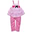 Baby Girls Top and Pant Dress For Girls-(csl288pnknw)