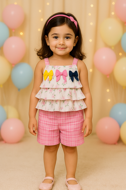 Baby Girls Top and Shorts Dress for Girls
