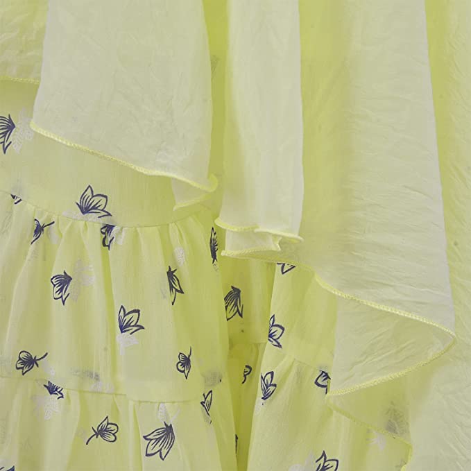 Baby Girls Top and Palazzo Dress for Girls-(csl304y)