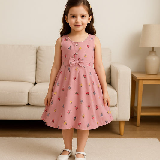 Girls Cotton Summer Frock Dress