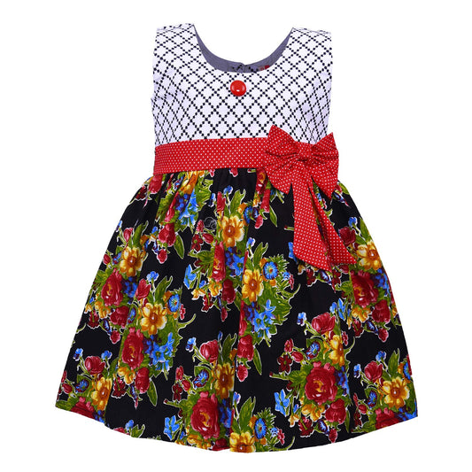 Kids Cotton Dress Frock (ctn80rd)