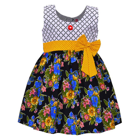 Kids Cotton Dress Frock (ctn80ynw)