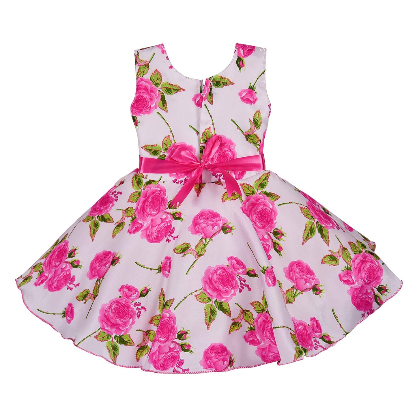 Baby Girls Party Wear Dress Birthday Frocks For Girls fe2678pnk -  Party Wear - frocks Party Wear - baby dress