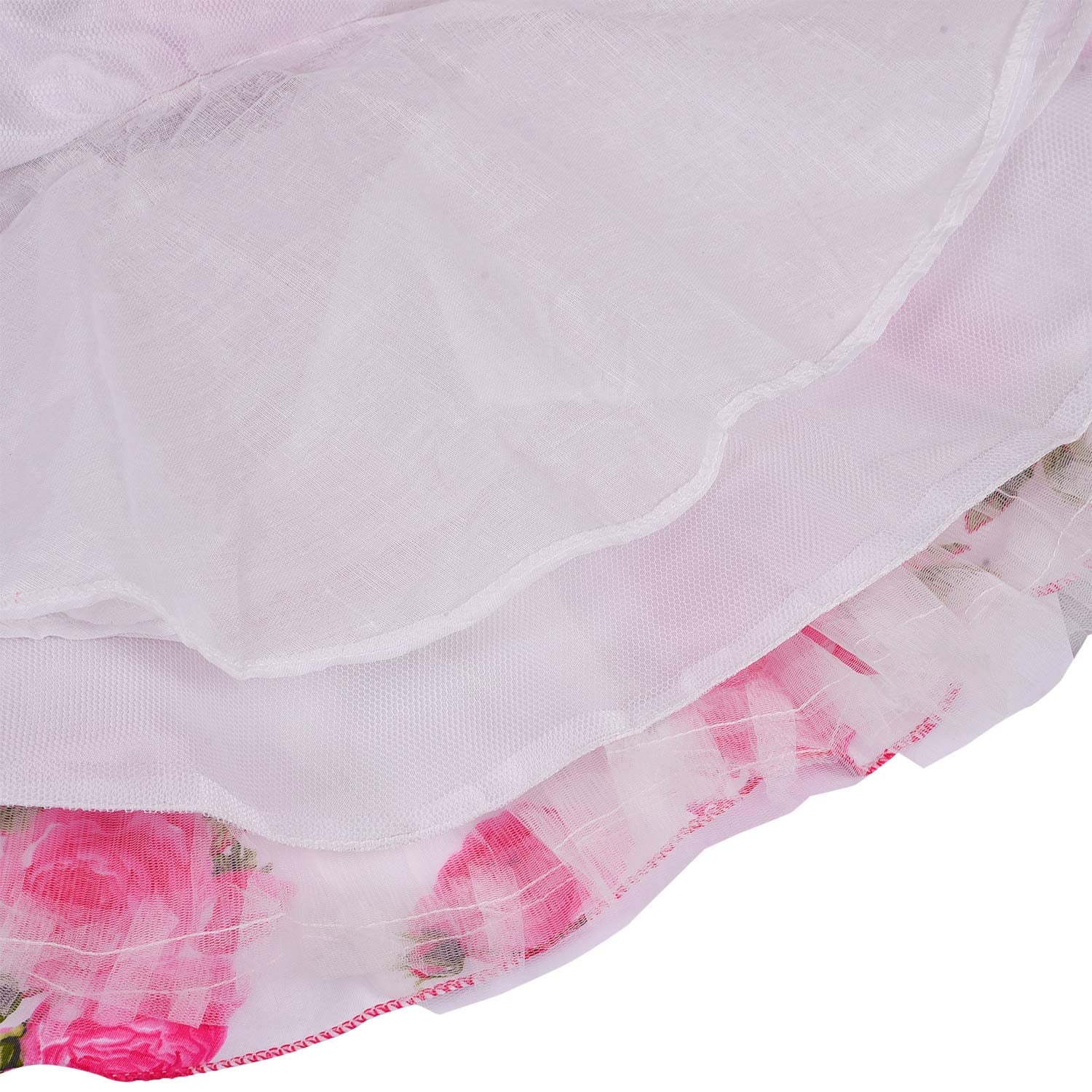 Baby Girls Party Wear Dress Birthday Frocks For Girls fe2678pnk -  Party Wear - frocks Party Wear - baby dress