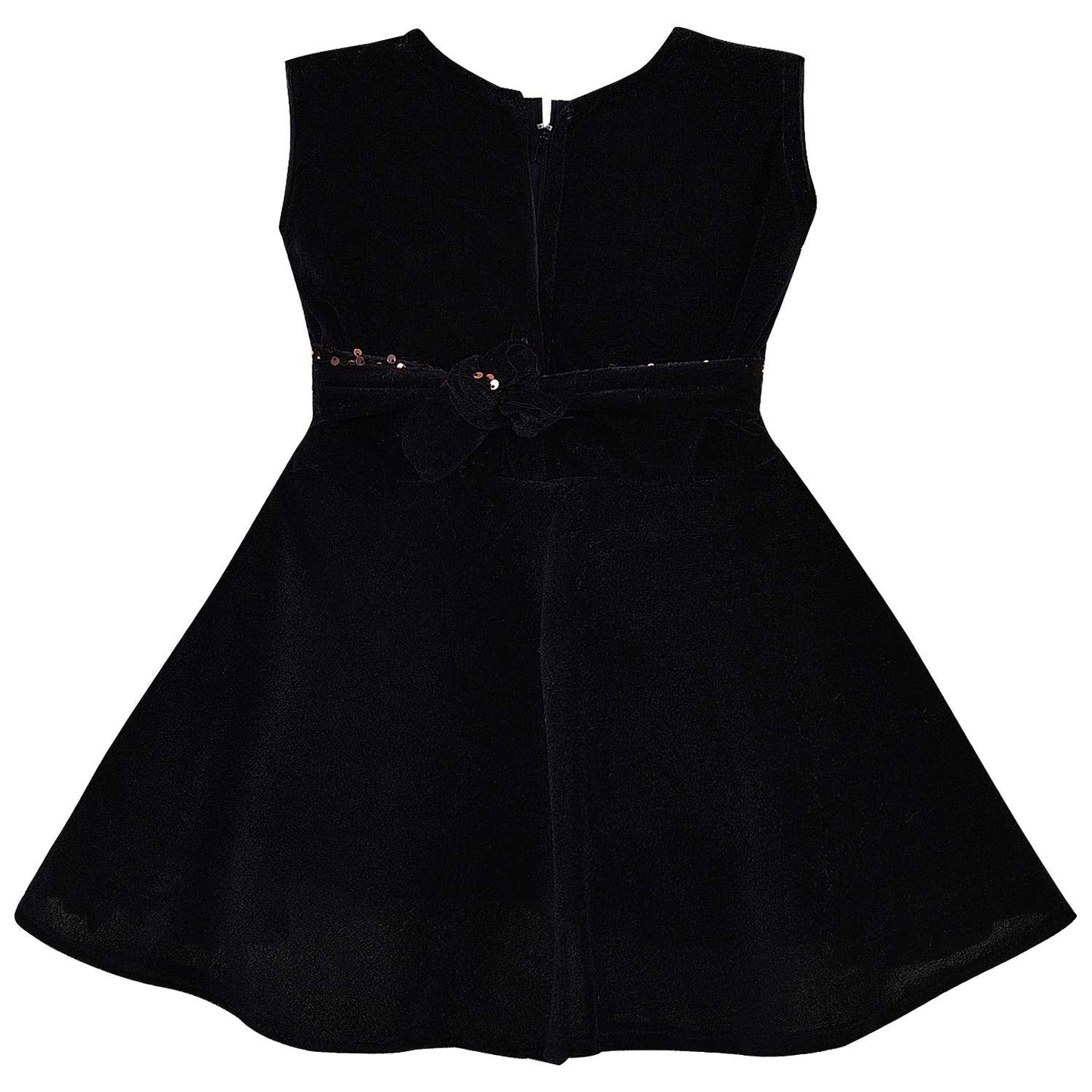 kids Partywear  Dress Frock (fe2928bwn)