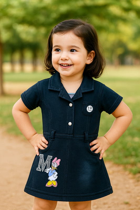 Girls Midi/Knee Length Casual Dress fe3446nb