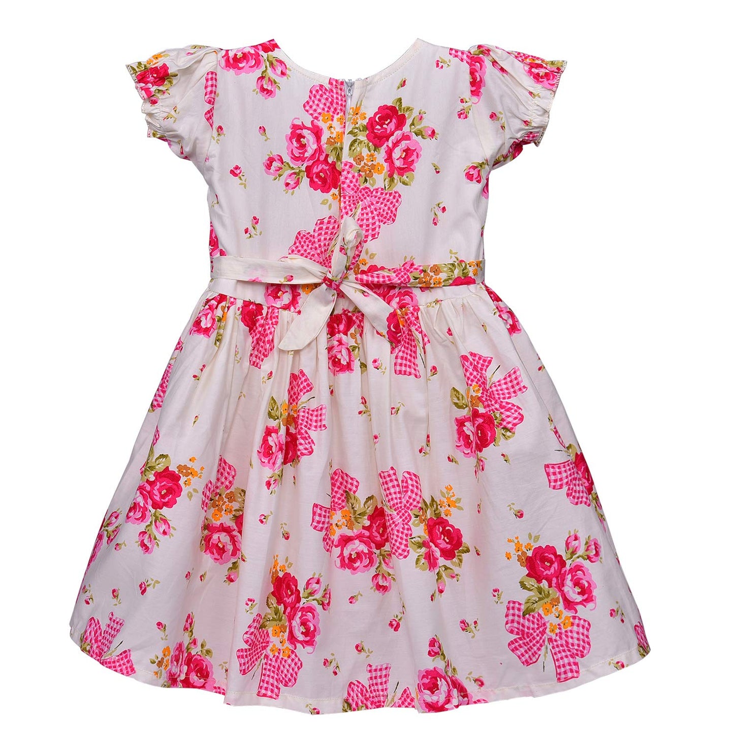Baby Girls' Knee Length Dress(FRB121pbk)