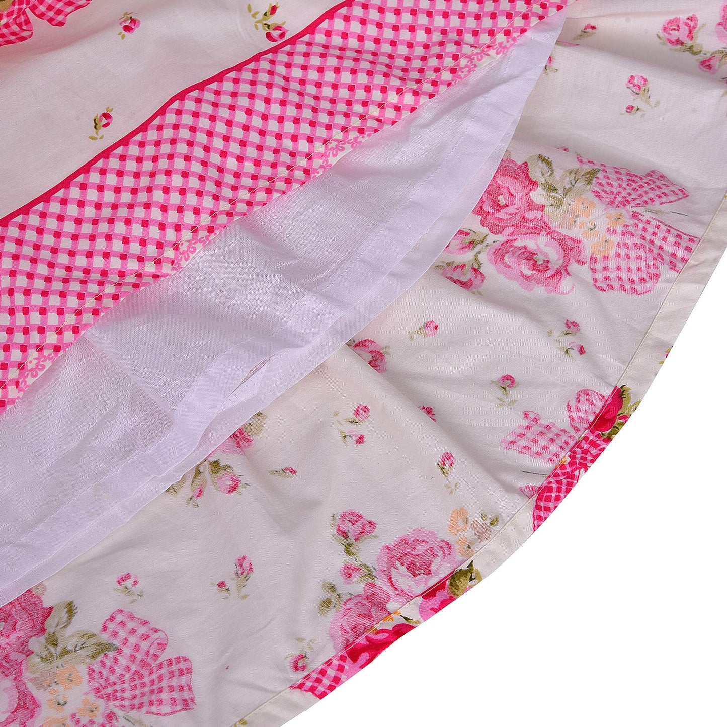Baby Girls' Knee Length Dress(FRB121pbk)