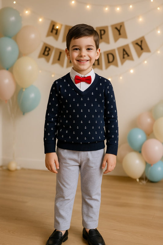Cotton Clothing Set for Baby Boys hfs614nb
