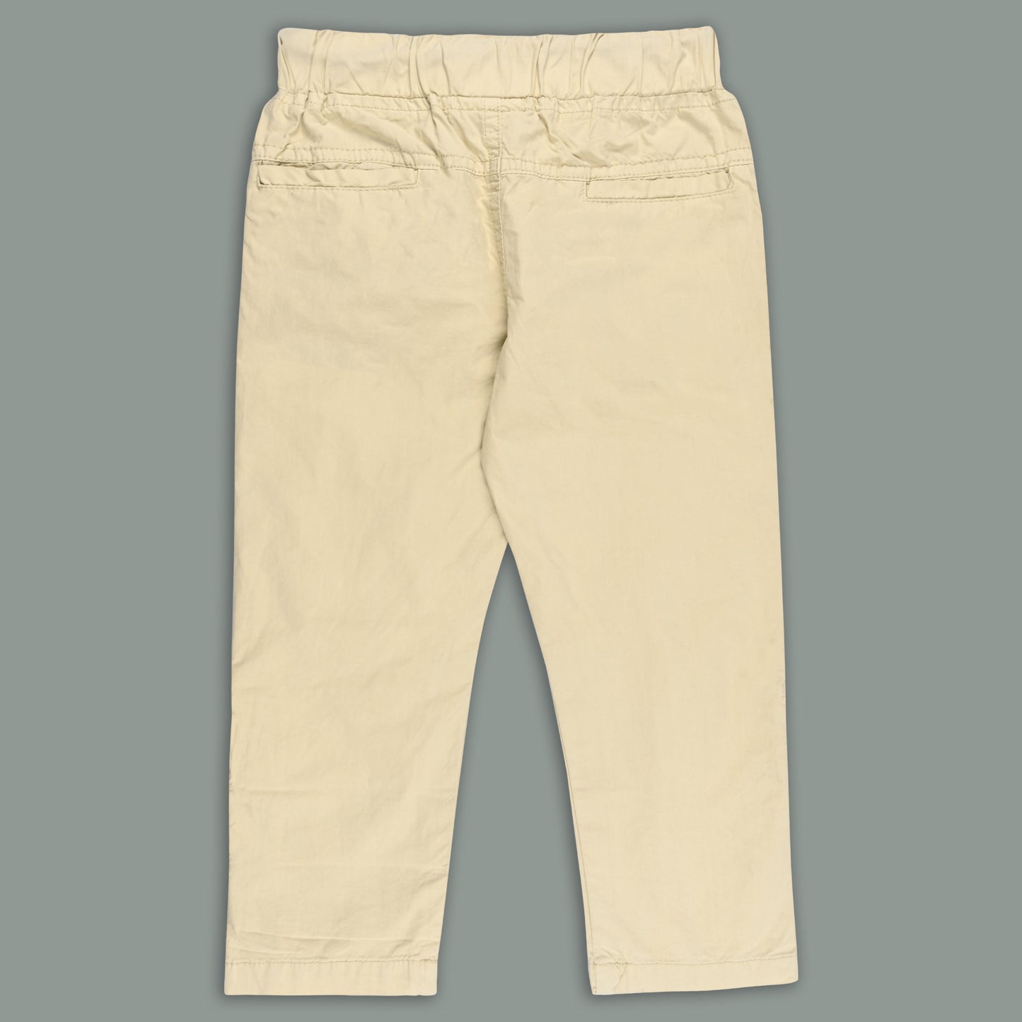 Boys Cotton Elastic Waist Casual Trouser