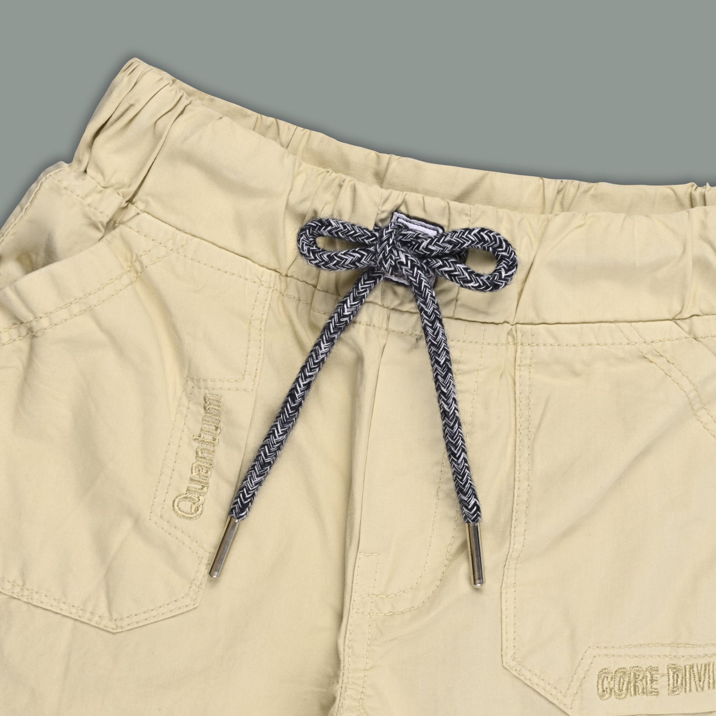 Boys Cotton Elastic Waist Casual Trouser