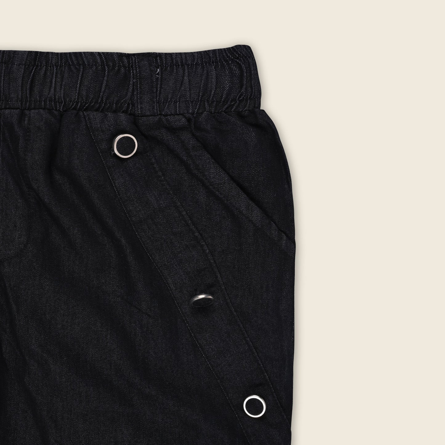 Girls Denim Joggers