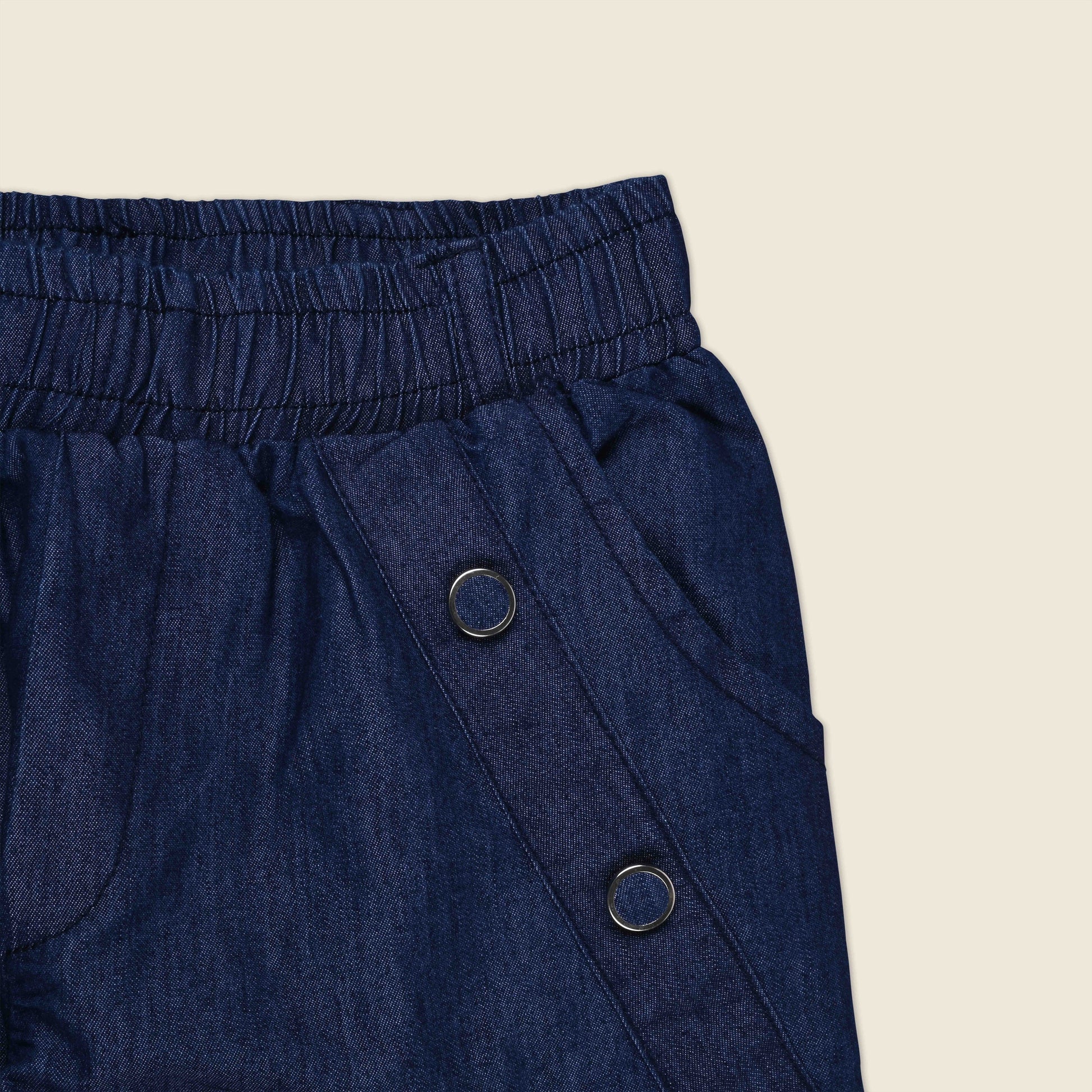 Girls Denim Joggers