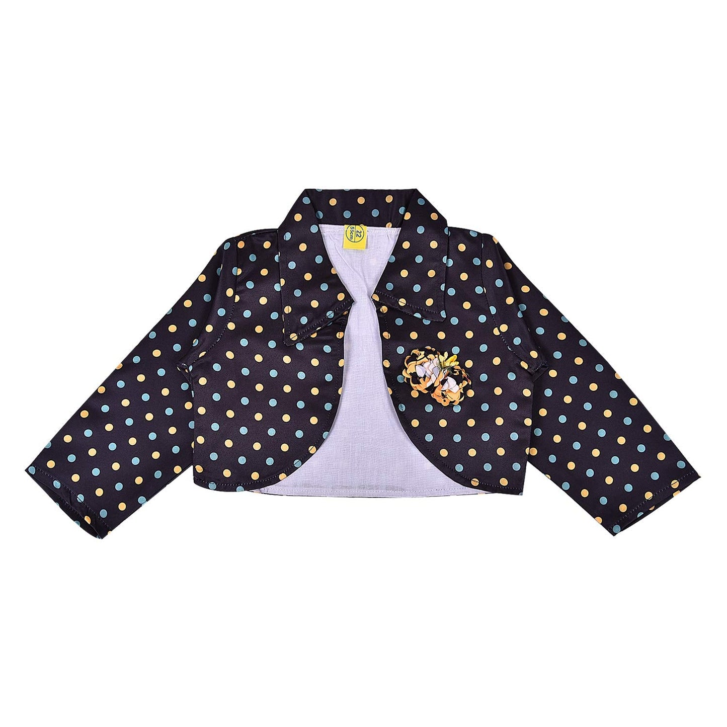 Girls Long Gown Dress with Jacket-(LF216y)
