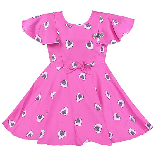 Baby Girls Frocks Dress-(rna010pnk)
