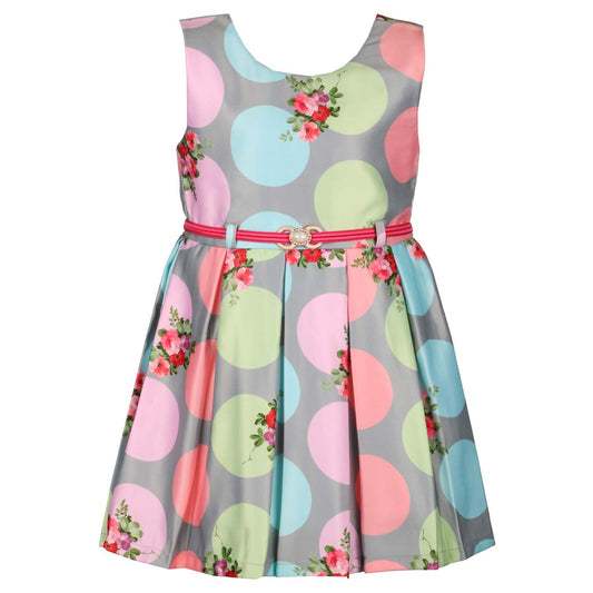 Birthday Baby Girls Dress Frocks-(stn707grn)