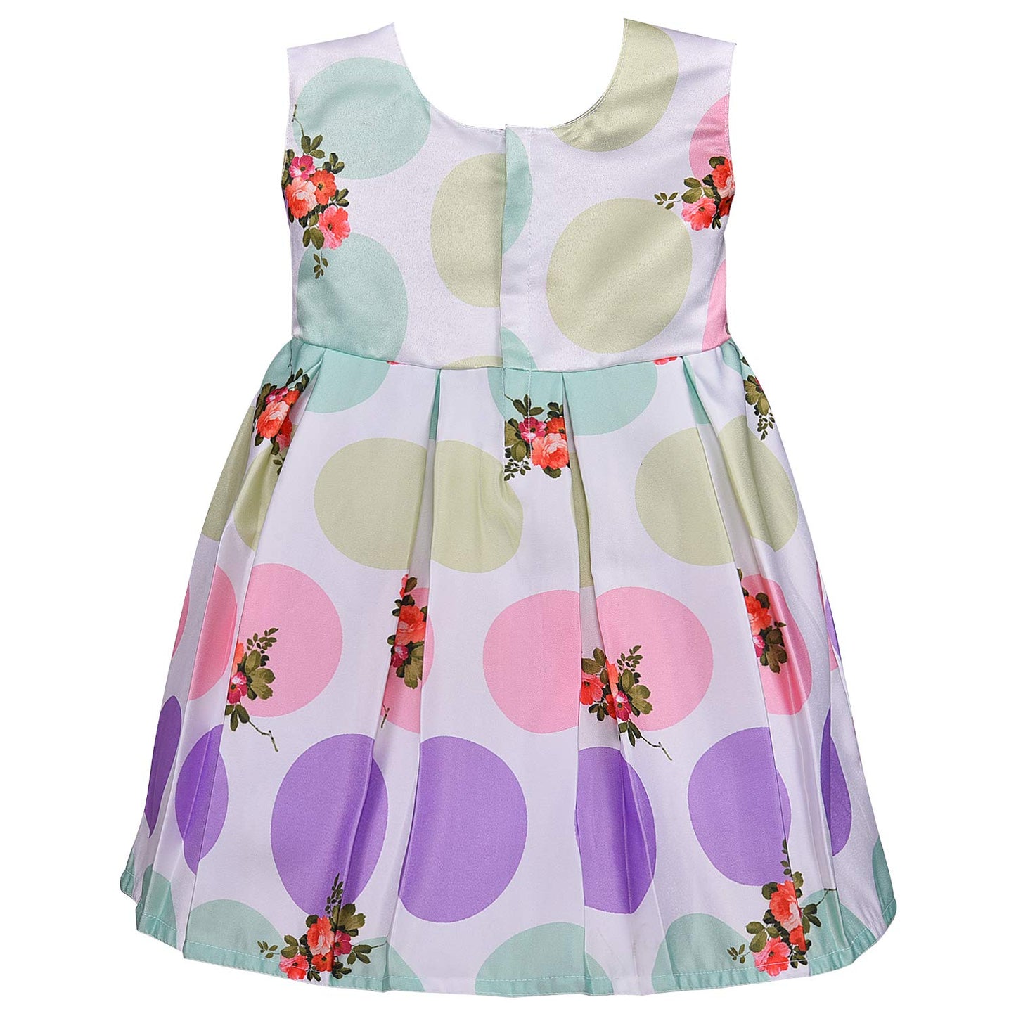 kids Partywear  Dress Frock (stn707rd)