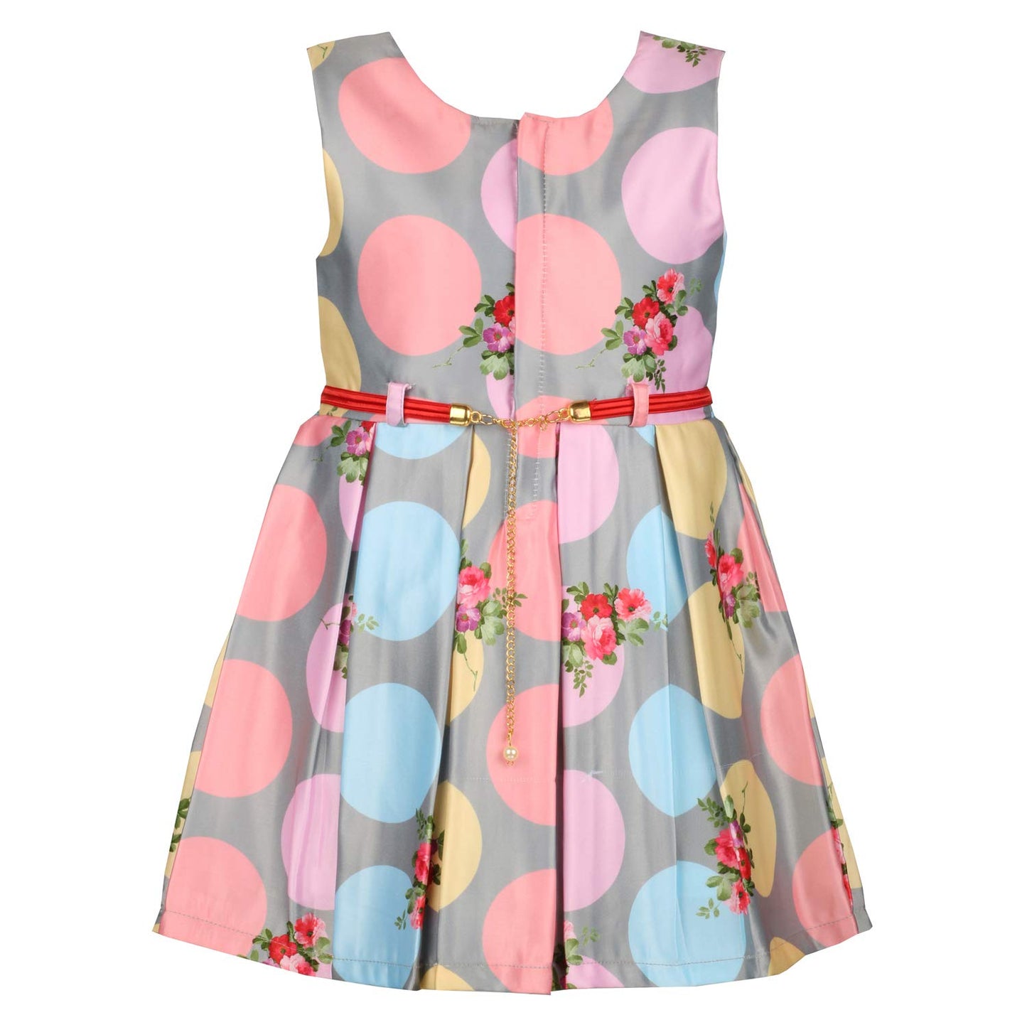 Kids Birthday Frock Dress-(stn707y)